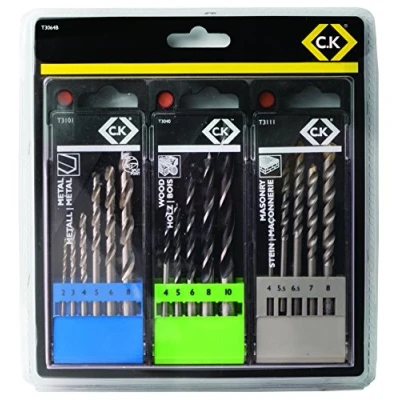 Image of C.K Masonry/Metal/Wood Drill Bit Set of 16