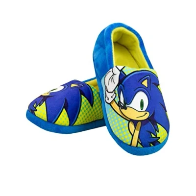 Image of SONIC THE HEDGEHOG Boys Slippers Blue 5