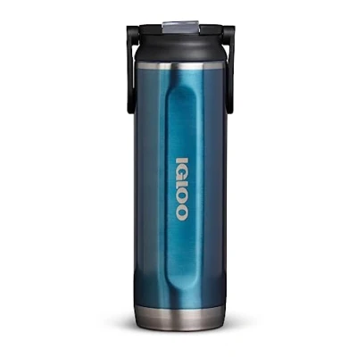 Image of Igloo, 20 OZ Stainless Steel, Sport Sipper BottleModern Blue