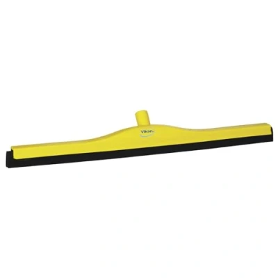Image of Vikan, Yellow Squeegee,Fixed Head,Floor,28&quot;,PP/RB, 7755