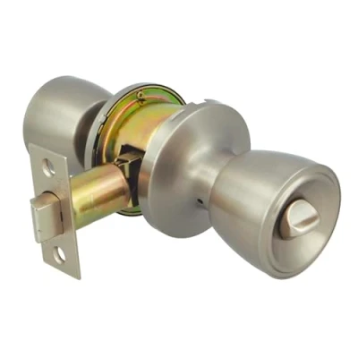 Image of Amig Mod. 602 Set of Knobs Chrome Plated Brass 18.5 x 8 cm Includes Door Knob Private Function External Emergency Device and Internal Lock from 35 45 mm