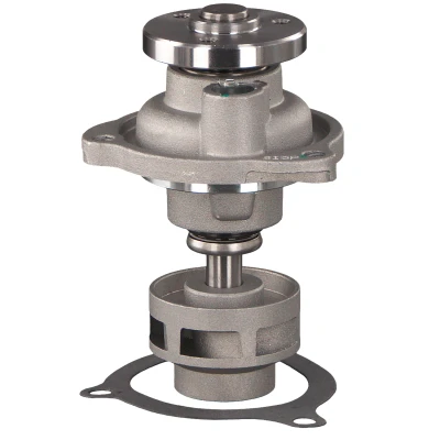 Image of 2S6G8591AA, ME5S6G8591A1A, XS6E8501AD Water pump FEBI BILSTEIN 39061 Cast Aluminium with seal Plastic FORD: FIESTA 5, Fusion Estate, KA Hatchback