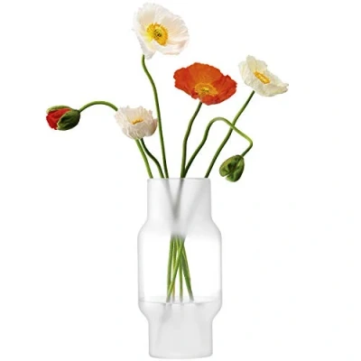 Image of LSA Mist Vase H30cm Part Frost 1 Unit Mouthblown &amp; Handmade Glass MC10