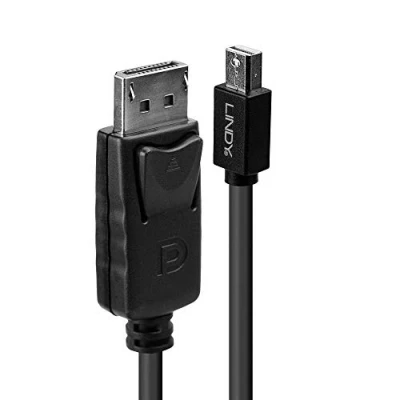 Image of Lindy Mini DP to Cable, Black 5m