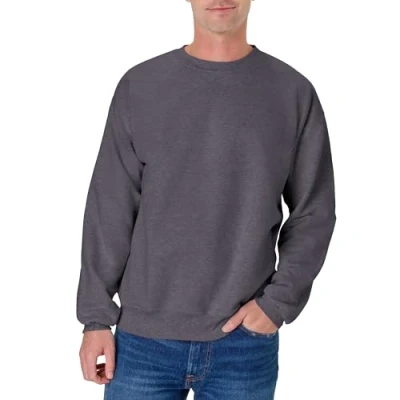 Image of Hanes Men ultimate athletic sweatshirts, Charcoal Heather, M UK