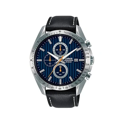 Image of Lorus Men&#039;s Analogue Quartz Watch with Leather Strap RM311HX9