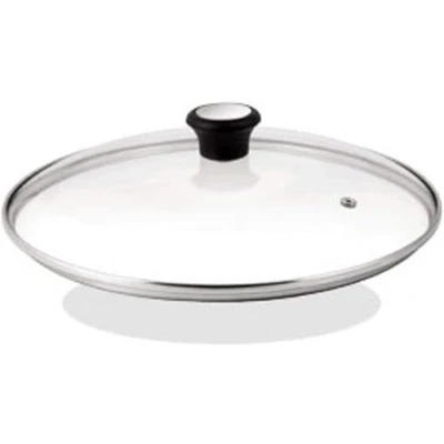 Image of Tefal 28097612 Compatible Glass Lid, Steam Vent, 26 cm Transparent