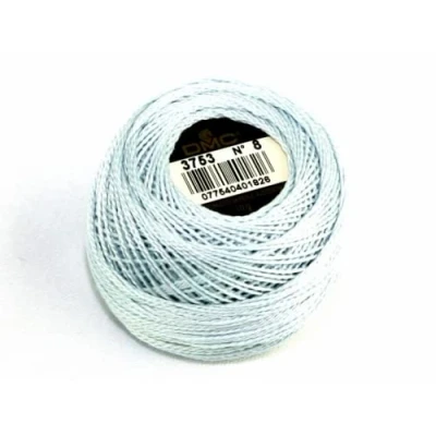 Image of DMC Cotton Perle Thread Size 8 3753 per 10 Gram Ball