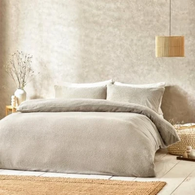 Image of Yard Boucle Textured Duvet Cover Set