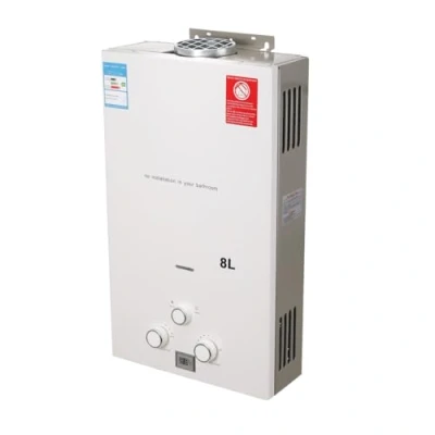 Image of Lfhelper LPG Tankless Hot Water Heate, 8L 16KW Portable Instant Heater for Pet Washing Horse Shower Outdoor Cleaning Camping