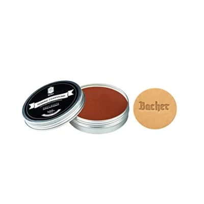 Image of BACHER Honing Compound 100g Medium for Polishing and Stropping Knife Leather Strop Sharpening Compounds Set with applicator