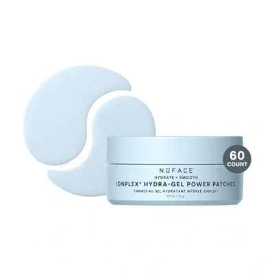 Image of NuFACE IonPlex Hydra Gel Power Under Eye Patches Mask for Puffy Eyes &amp; Dark Circles Cooling Wrinkle Hydrating Treatment Pads to Energise, Brighten Tighten (60 Count)
