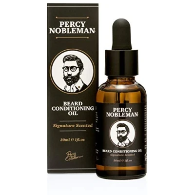 Image of Beard Oil by Percy Nobleman, 99% Conditioning With a Mixture of Quality Ingredients that Softens and Conditions your Facial Hair. (30ml)