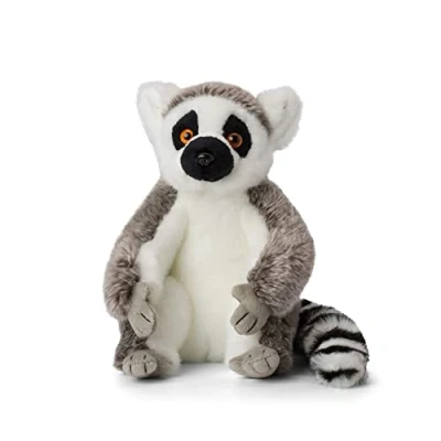 Image of WWF Plüsch Animal Lemur (23 cm), Particularly Fluffy and Lifelike Plush Toy Collection from the, Safety Standards, Also Suitable for Babies, Multicoloured