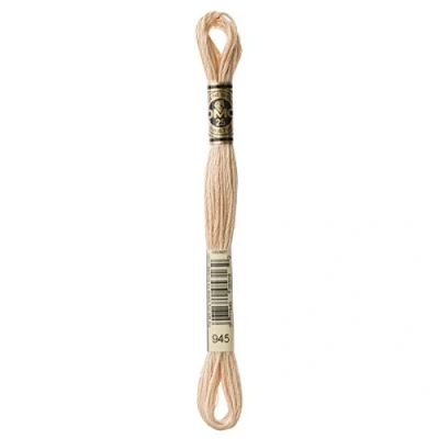 Image of DMC Stranded Cotton Thread for Hand Embroidery Colour 945 3 x 8m Skeins