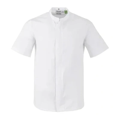 Image of Southside Harlem Chefs Jacket White Short Sleeve Mesh Size M