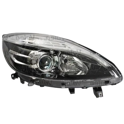 Image of 260100648R, 260106928R, 260108453R Headlights VALEO ORIGINAL PART 044764 right H7, W5W, PY21W Halogen transparent for hand traffic