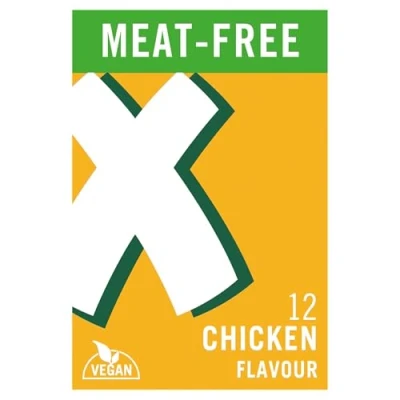 Image of OXO 12 Meat Free Vegan Chicken Flavour Stock Cubes, 71 g (Pack of 1)