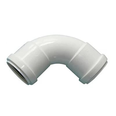 Image of FloPlast Push Fit Waste 92.5 Bend 40mm White Home Standard