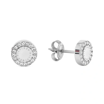 Image of Tommy Hilfiger MINI Earrings silvercoloured, Women&#039;s, Size: One Size, Silver coloured