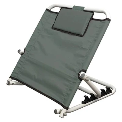 Image of Aidapt Adjustable Bed Back Rest, Support Provides Extra Comfort Grey, Nylon