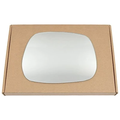 Image of Less4spares Wing Mirror Glass Left Compatible with Toyota RAV 4 2000 2005 STICK ON Passenger Near Side Convex