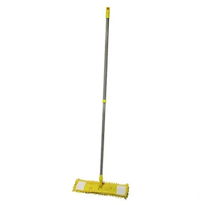 Image of Microfibre Swivel Head Cleaning Mop Wet Dry Extendable Laminate Wood Tile Floor (2)