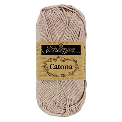 Image of Scheepjes Catona 406 Soft Beige Yarn 1x50g