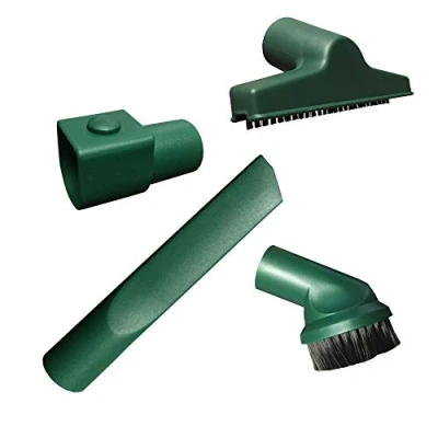 Image of MohMus Vacuum Cleaner Tool Kit 4 Part SET Furniture Brush + Upholstery Nozzle Crevice Adapter For Vorwerk Kobold VK 118, 119, 120, 121, 122, VK118, VK119, VK120, VK121, VK122