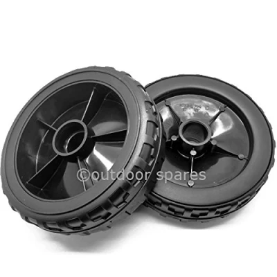 Image of Pair(2) Of Genuine Mountfield 170mm Front Wheels 381007351/0 SP555 SP505 SP535