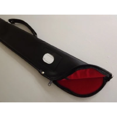 Image of 307&gt; Soft Black Case For 2 Piece Snooker Pool Cue
