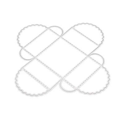 Image of GUMEI Gift Box Metal Cutting Dies Stencil Scrapbooking DIY Album Stamp Paper Embossing
