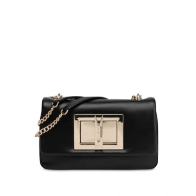 Image of Love Moschino Clothespin Across body bag, Women&#039;s, Size: One Size, Nero