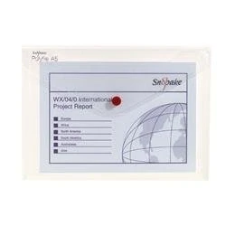 Image of Snopake Polyfile Classic A5 Clear (5 Pack)