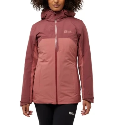 Image of Jack Wolfskin Women&#039;s Eagle Peak 2l JKT W Jacket, Mineral Red, L