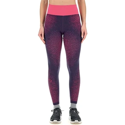 Image of UYN O102175 RUNNING EXCELERATION LONG Pants Women&#039;s Plum/Pink Yarrow S