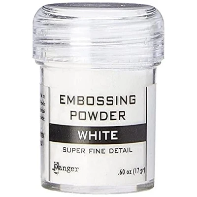 Image of Ranger Sf White Embossing Powder, Acrylic, Multicolour