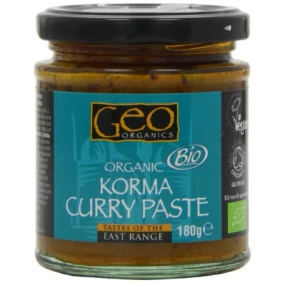 Image of Geo Organics Korma Curry Paste 180 g