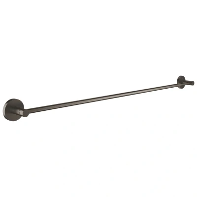 Image of Grohe Essentials Towel Rail 800mm Brushed Hard Graphite (40386AL1)
