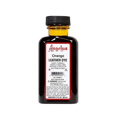 Image of Angelus Leather Dye Orange 3oz