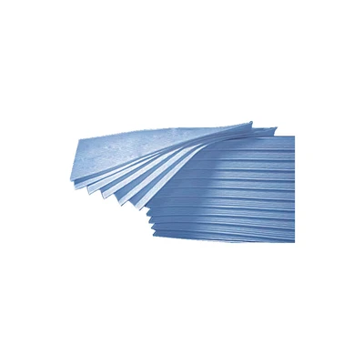Image of Solent Cleaning FI8502CR Blue 1 Ply Inter Fold Towels (3600)