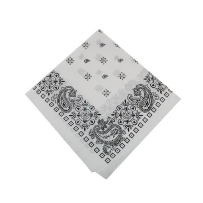Image of Paisley Bandana Bandanna Headwear Hair Bands Scarf Neck Wrist Wrap Headtie Band