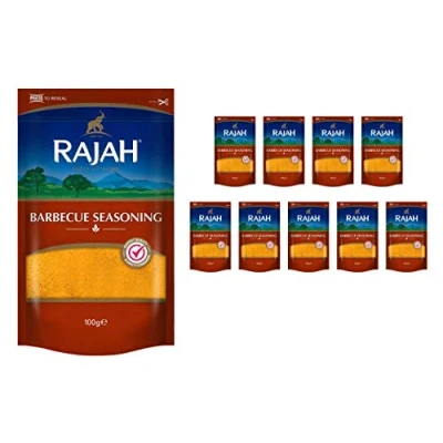 Image of Rajah Spices Barbeque Seasoning (10 x 100g)