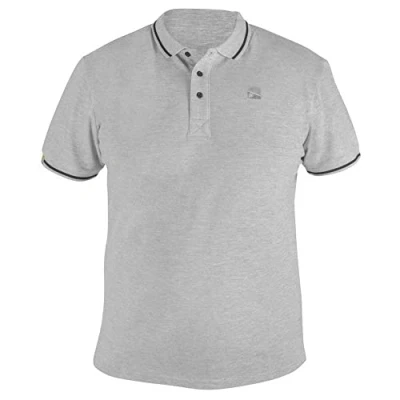 Image of Preston Polo Grey XXL Fishing t shirt