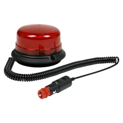 Image of Sealey Warning Beacon SMD LED 12/24V Magnetic Fixing Red
