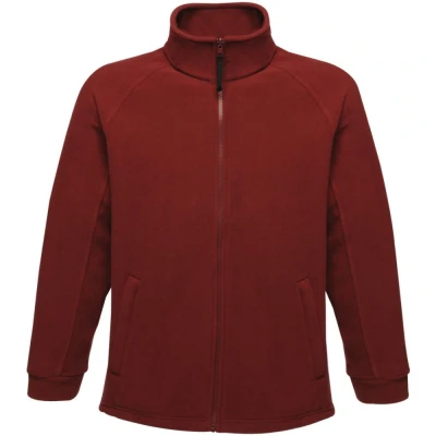Image of Regatta Mens Thor III Fleece Jacket Burgundy Size X Large