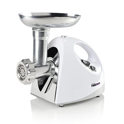 Image of Tristar VM 4210 Meat Grinder 3 Cutting Plates Compact White