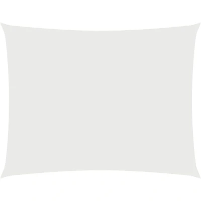 Image of vidaXL Sunshade Sail Oxford Fabric Rectangular 2x3.5 m White