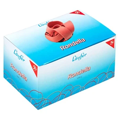 Image of Läufer Rondella Rubber Bands 1kg Box 200x17 mm/125 mm Ø