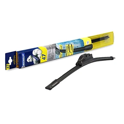 Image of MICHELIN Total Performance Windscreen Wiper, 470 mm, Jointless Wiper Blade for the Front Screen, Length 47 cm